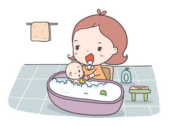 新生儿洗澡